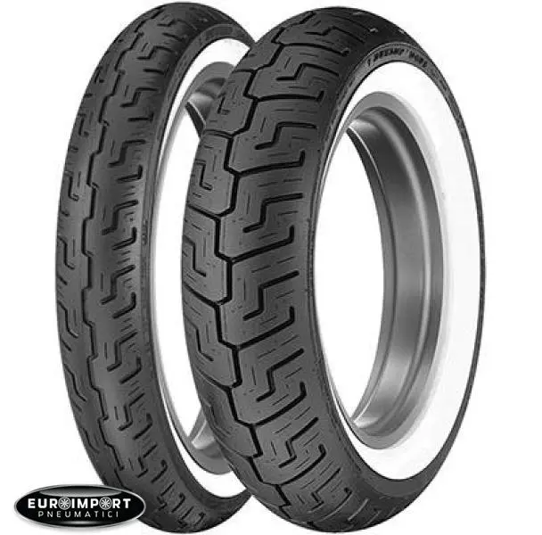 Dunlop D 401 elite www  100/90  19 57 H   TL WWW ANTERIORE